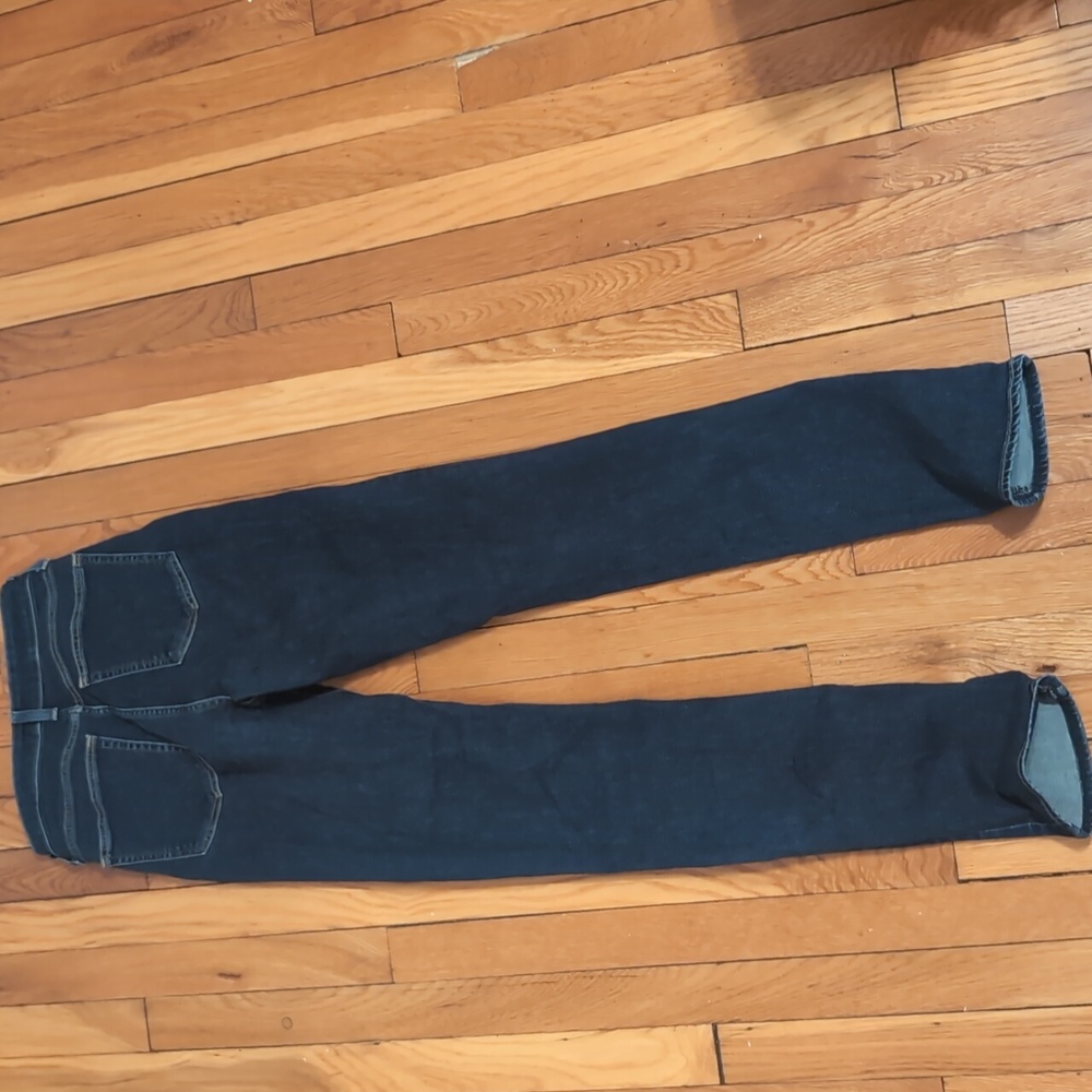 Gap classic straight 27 4T high rise jeans dark - Picture 2 of 3